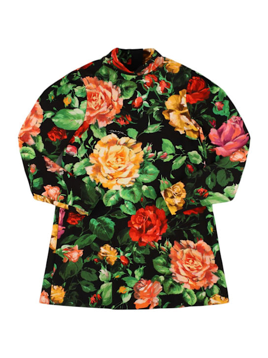 Luisaviaroma Vestito in misto cotone stampato