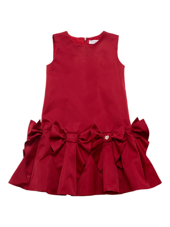 Luisaviaroma Vestito in poly con fiocco applicato