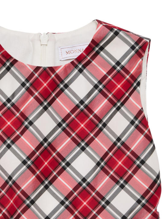 Luisaviaroma Vestito In Poly Stampa Check