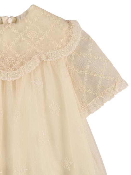 Luisaviaroma Vestito In Tulle Ricamato