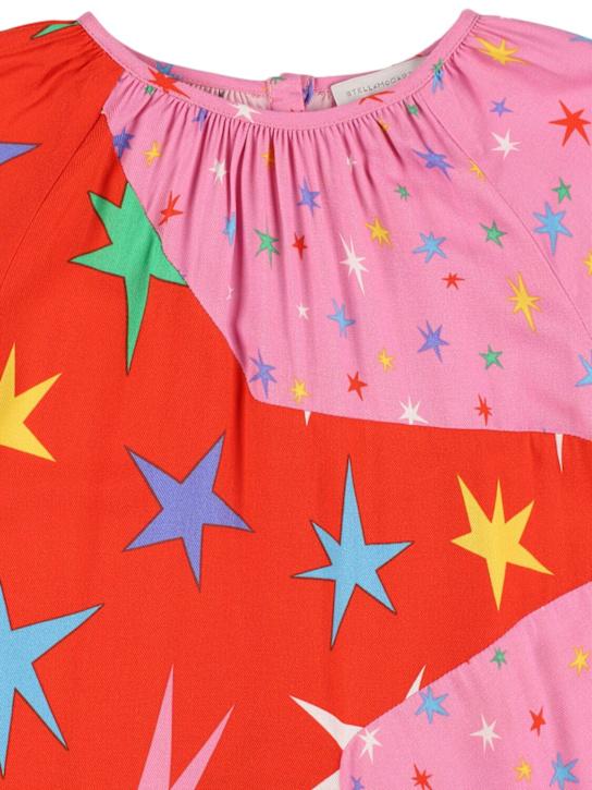 Luisaviaroma Vestito In Twill Di Viscosa Stampato