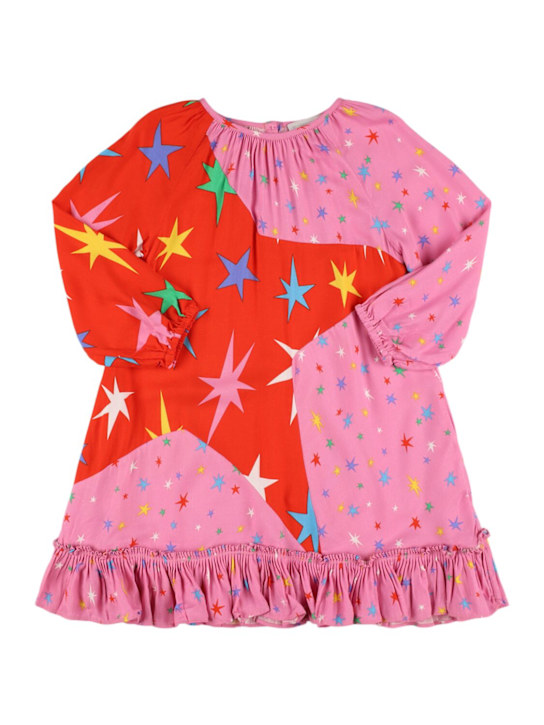 Luisaviaroma Vestito in twill di viscosa stampato