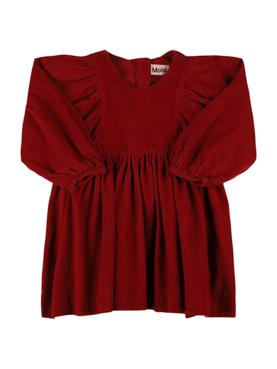 Luisaviaroma Vestito in velluto di cotone organico