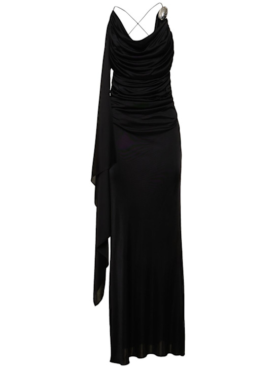 Luisaviaroma Vestito in viscosa drappeggiata