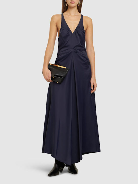 Luisaviaroma Vestito Lungo In Duchesse