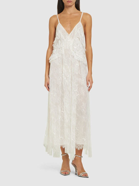 Luisaviaroma Vestito Lungo In Pizzo