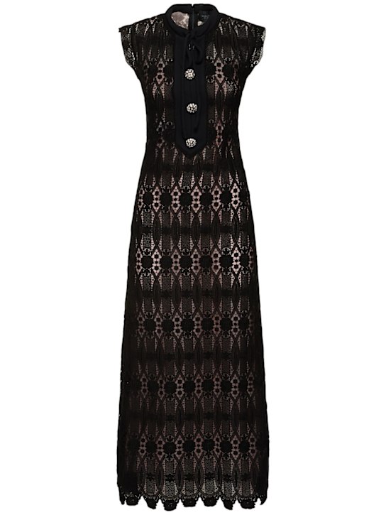 Luisaviaroma Vestito lungo macramé