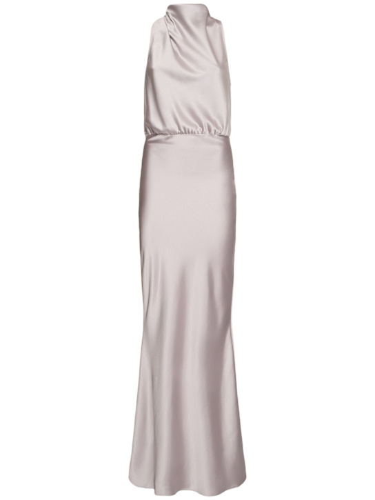 Luisaviaroma Vestito lungo Tabita in raso