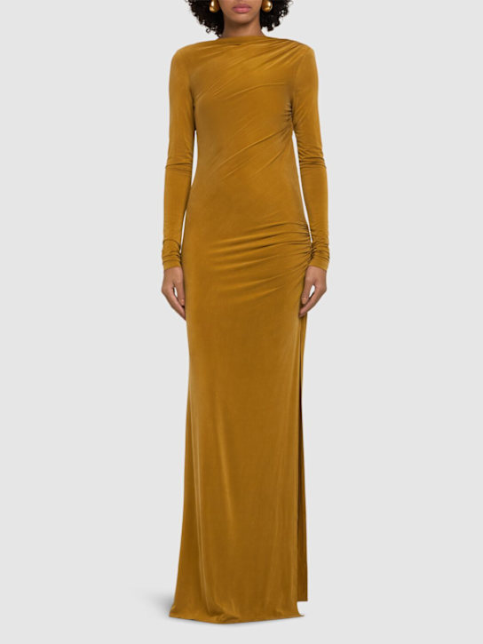 Luisaviaroma Vestito Maxi Sophie In Jersey