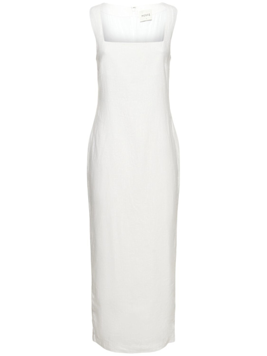 Luisaviaroma Vestito midi Alice in lino