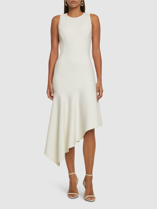 Luisaviaroma Vestito Midi Asimmetrico Drappeggiato
