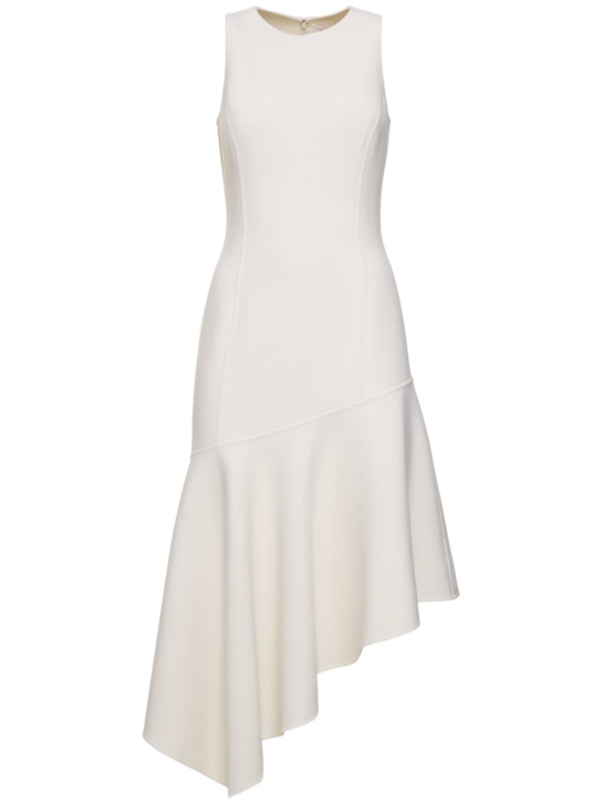 Luisaviaroma Vestito midi asimmetrico drappeggiato