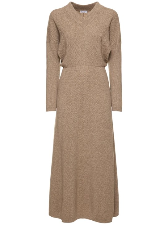 Luisaviaroma Vestito midi in maglia di cashmere