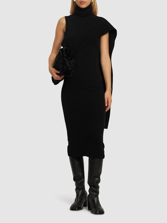 Luisaviaroma Vestito Midi In Maglia Di Lana