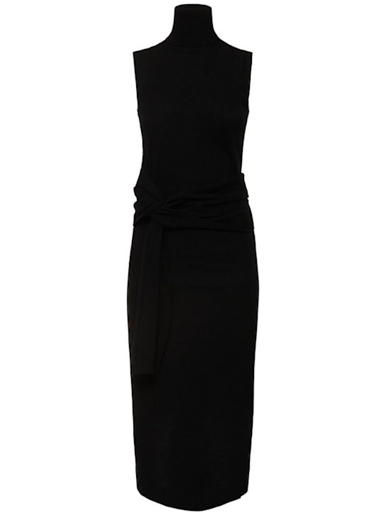 Luisaviaroma Vestito midi in maglia di lana