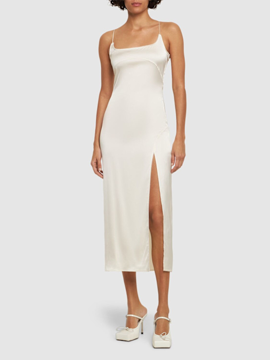 Luisaviaroma Vestito Midi La Robe Notte In Raso