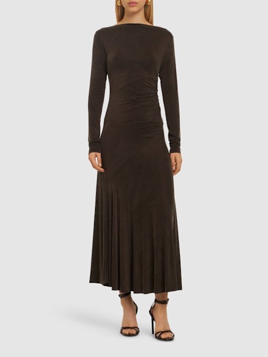 Luisaviaroma Vestito Midi Saba In Jersey