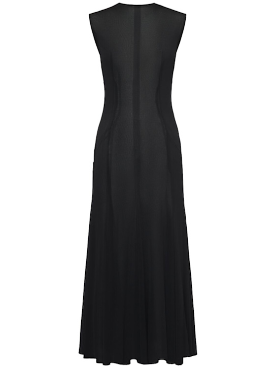 Luisaviaroma Vestito midi svasato in organzino