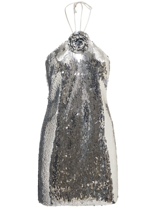 Luisaviaroma Vestito mini con paillettes e rosa