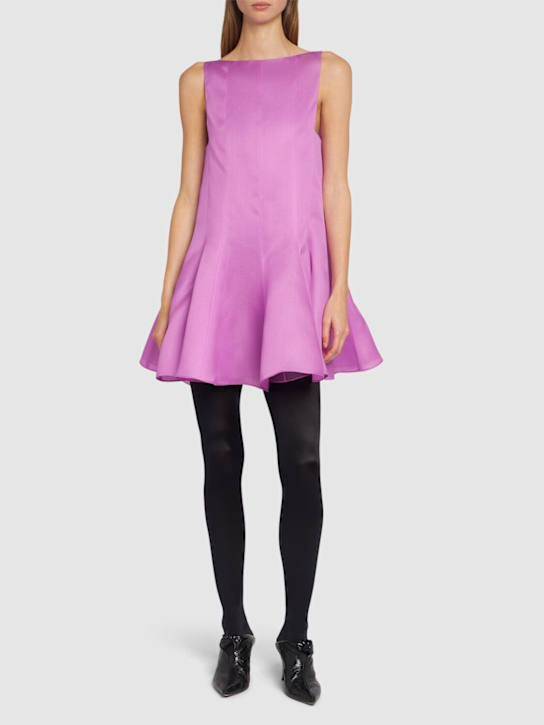 Luisaviaroma Vestito Mini Mags In Seta