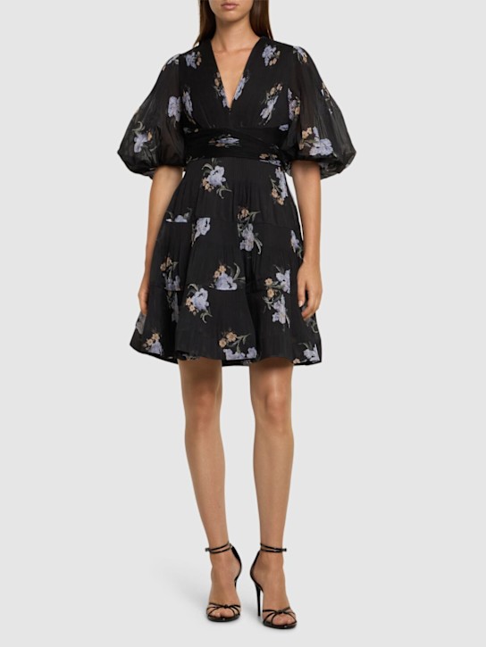 Luisaviaroma Vestito Plissé Stampato