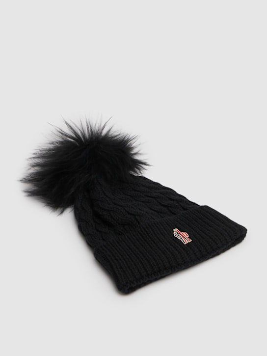Luisaviaroma Virgin Wool Beanie W/ Pompom