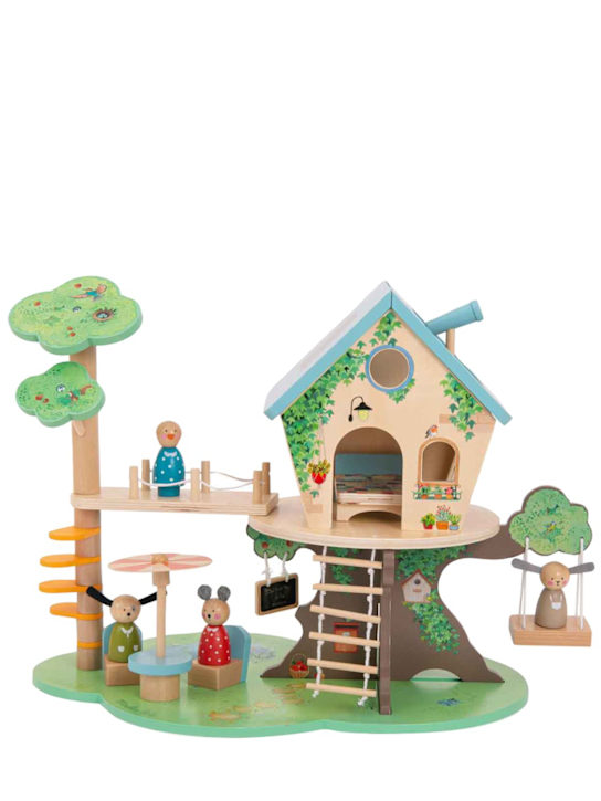 Luisaviaroma Wooden tree house toy
