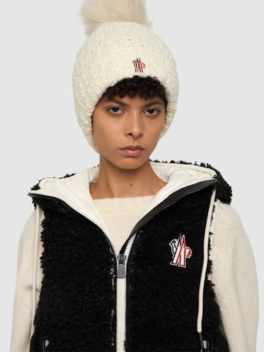 Luisaviaroma Wool Blend Beanie W/ Pompom
