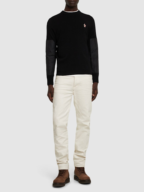 Luisaviaroma Wool Blend Turtleneck Sweatshirt
