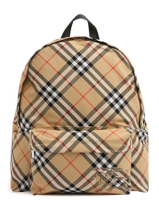 Luisaviaroma Zaino Essential Check in jacquard