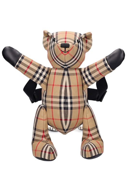 Luisaviaroma Zaino in cotone stampa check