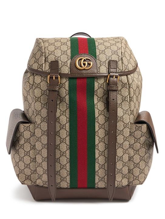 Luisaviaroma Zaino Ophidia GG Supreme spalmato