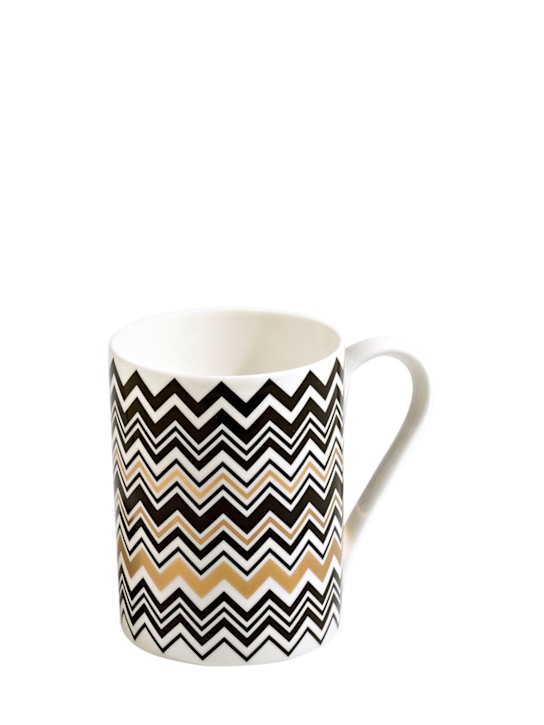 Luisaviaroma Zig Zag Gold mug