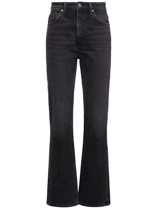 Luisaviaroma Zurie high rise denim straight jeans