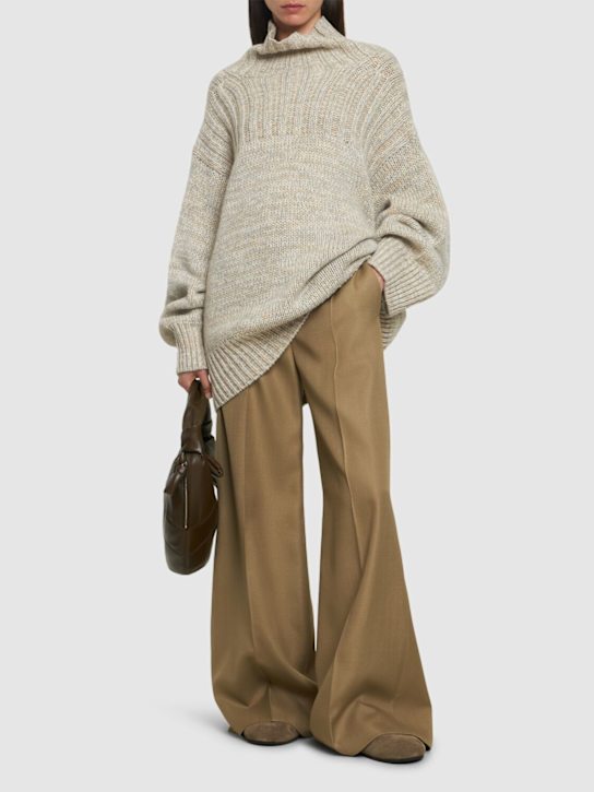 Luisaviaroma Maglia Collo Alto Basque In Misto Lana