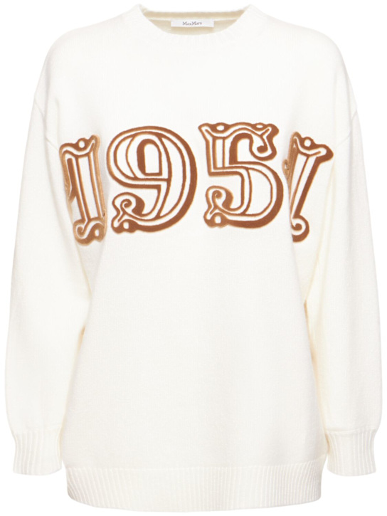 Luisaviaroma Maglia Fido in lana e cashmere con logo