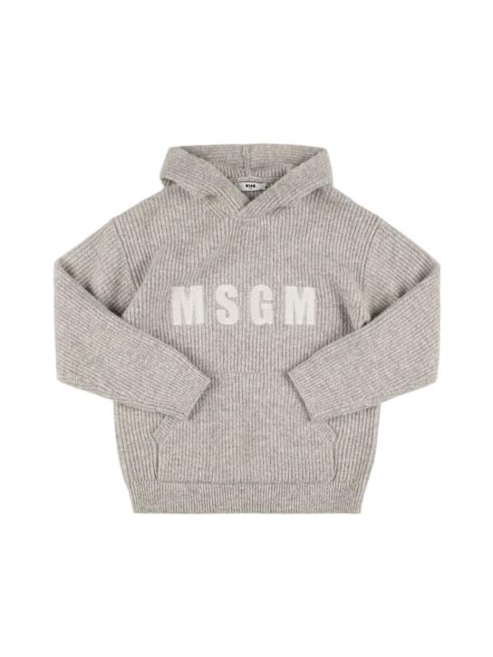 Luisaviaroma Maglia in misto acrilico con cappuccio