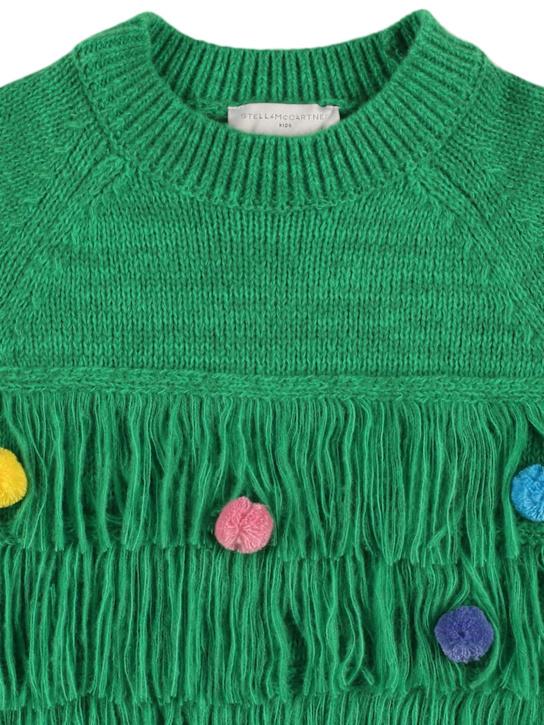 Luisaviaroma Maglione In Techno Riciclato Con Frange