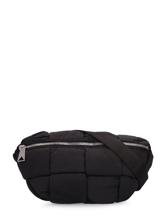 Luisaviaroma Marsupio imbottito in nylon intrecciato