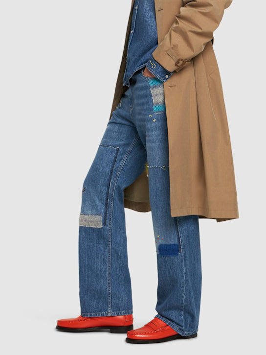 Luisaviaroma Mocassini Dan Outsides In Pelle Morbida