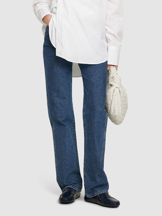 Luisaviaroma Mocassini In Pelle Stampa Coccodrillo 5mm