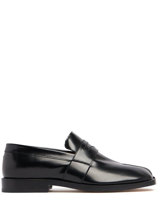 Luisaviaroma Mocassini Tabi in pelle spazzolata 20mm