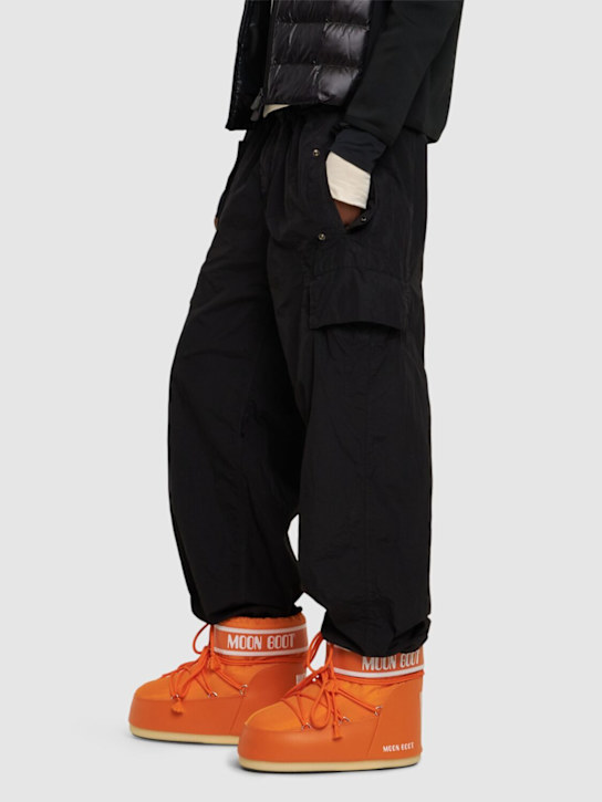 Luisaviaroma Moon Boot Low Top In Nylon Impermeabile