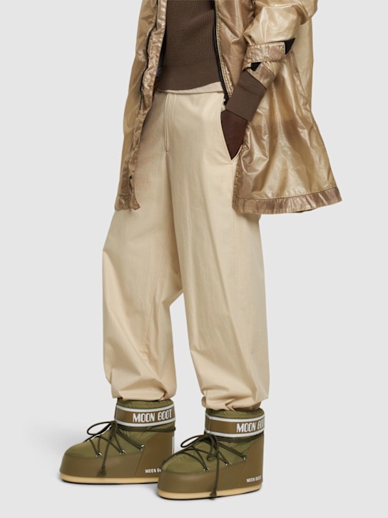 Luisaviaroma Moon Boot Low Top In Nylon Impermeabile