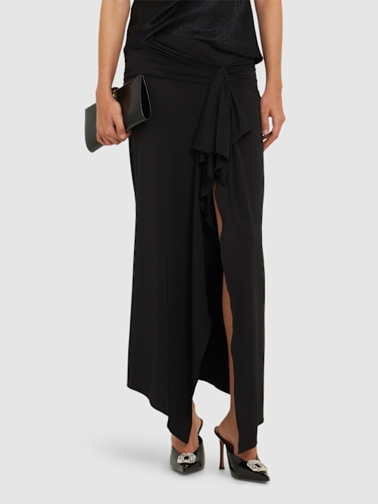 Luisaviaroma Mules Camelia In Pelle Verniciata 90mm