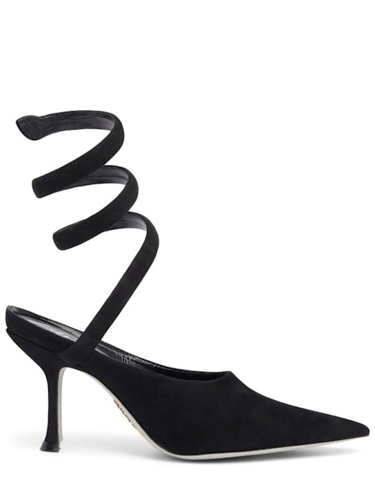 Luisaviaroma Mules Grace in pelle scamosciata 80 mm