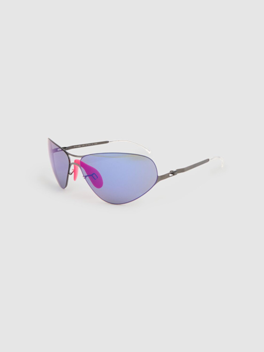 Luisaviaroma Occhiali Da Sole 032c Alpine In Metallo