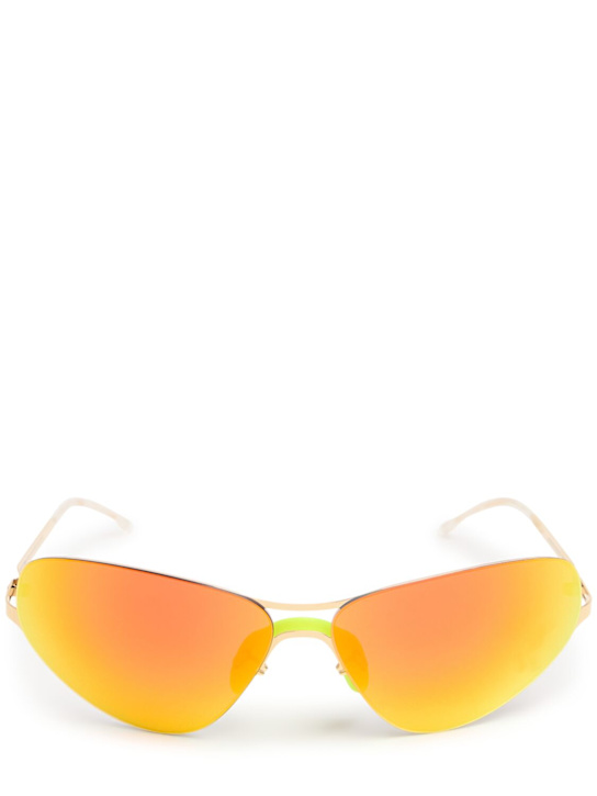Luisaviaroma Occhiali da sole 032c Alpine in metallo