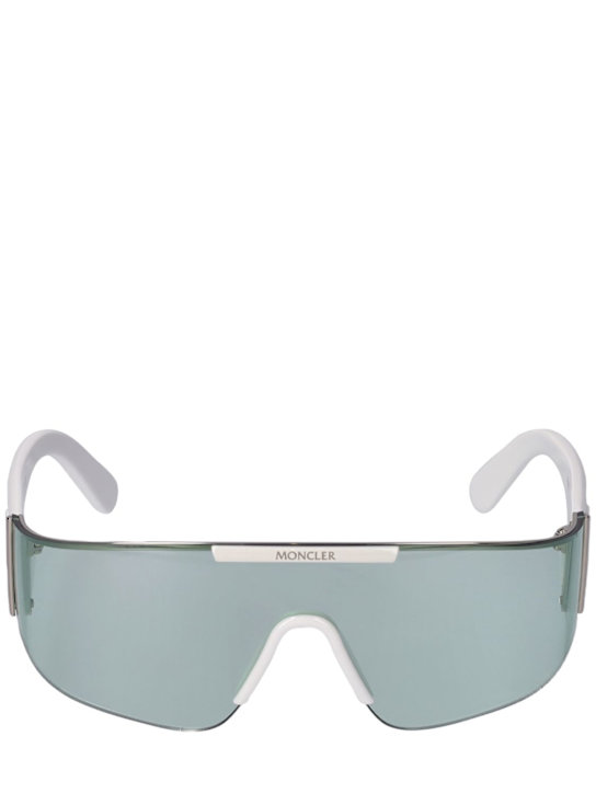 Luisaviaroma Occhiali da sole a maschera Ombrate in metallo