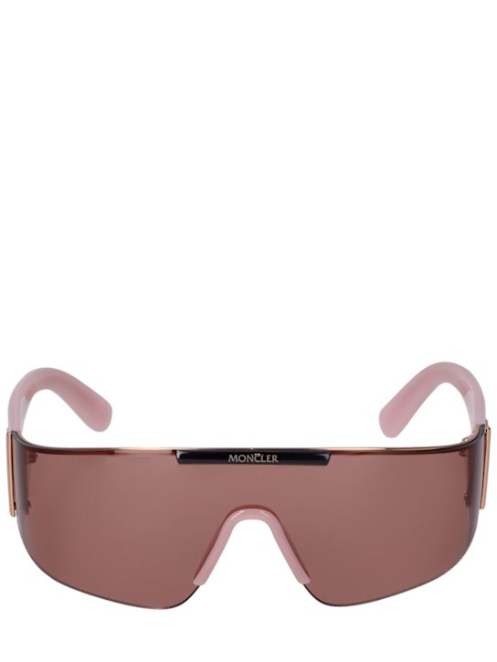 Luisaviaroma Occhiali da sole a maschera Ombrate in metallo